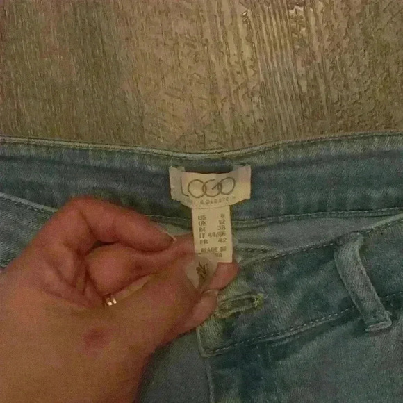 Logo straight woman’s jeans - Picture 3 of 6